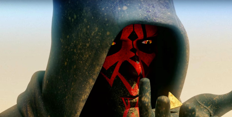 Maul, several years after Solo, on the day of his death.